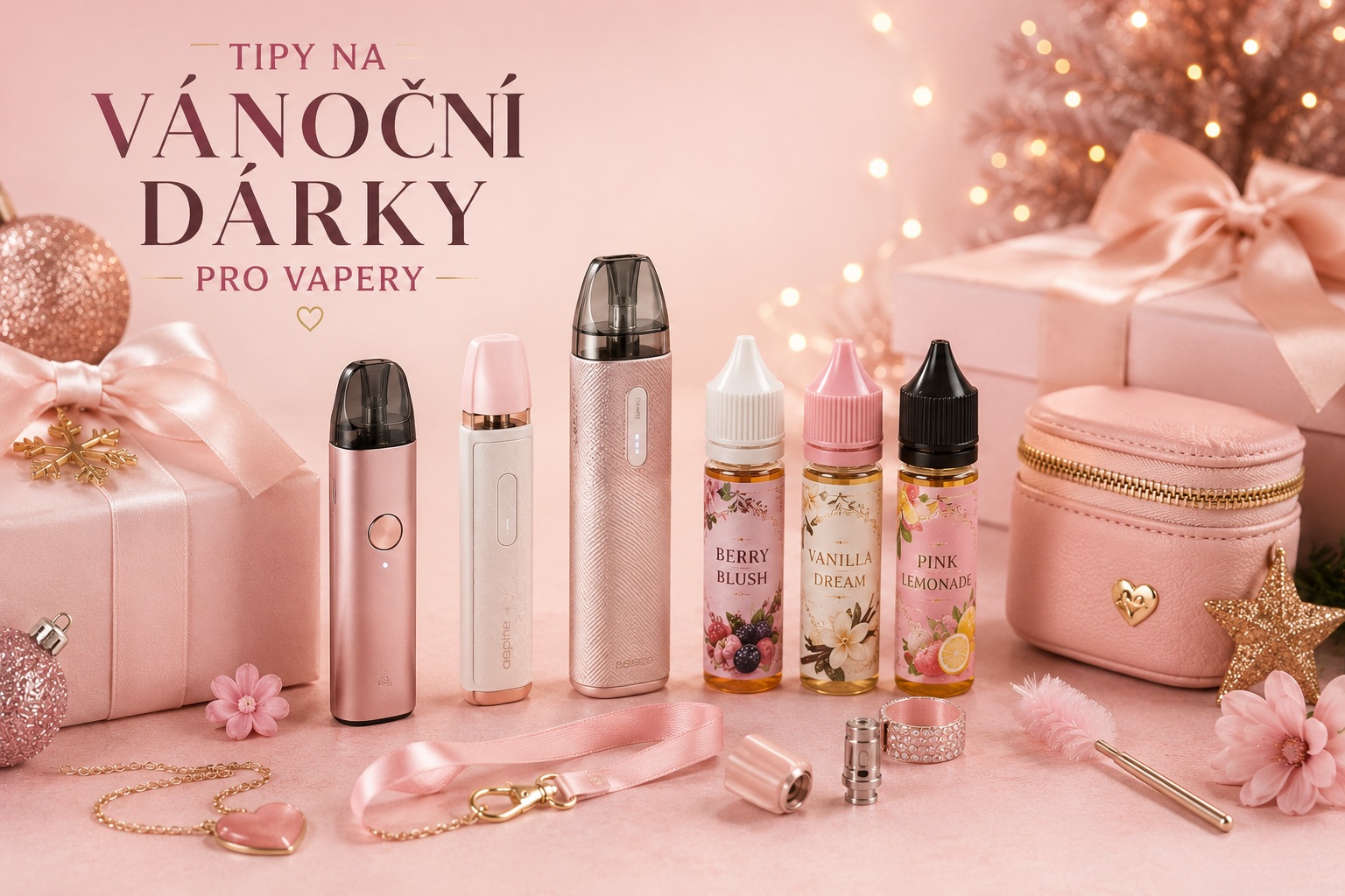 Typy na Vánoční dárky pro Vapery - ženy